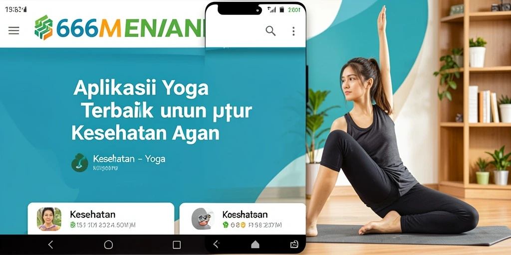 Tampilan antarmuka pengguna 666MENANG dengan fitur Yoga terintegrasi.