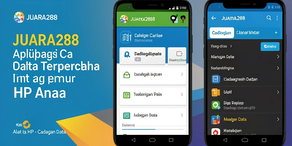 Antarmuka JUARA288 yang mudah digunakan untuk cadangan data.